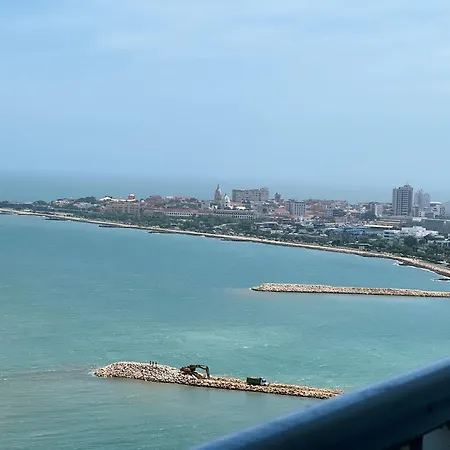 Apartamento Espectacular Bocagrande, Frente Al Mar, Con Piscina *