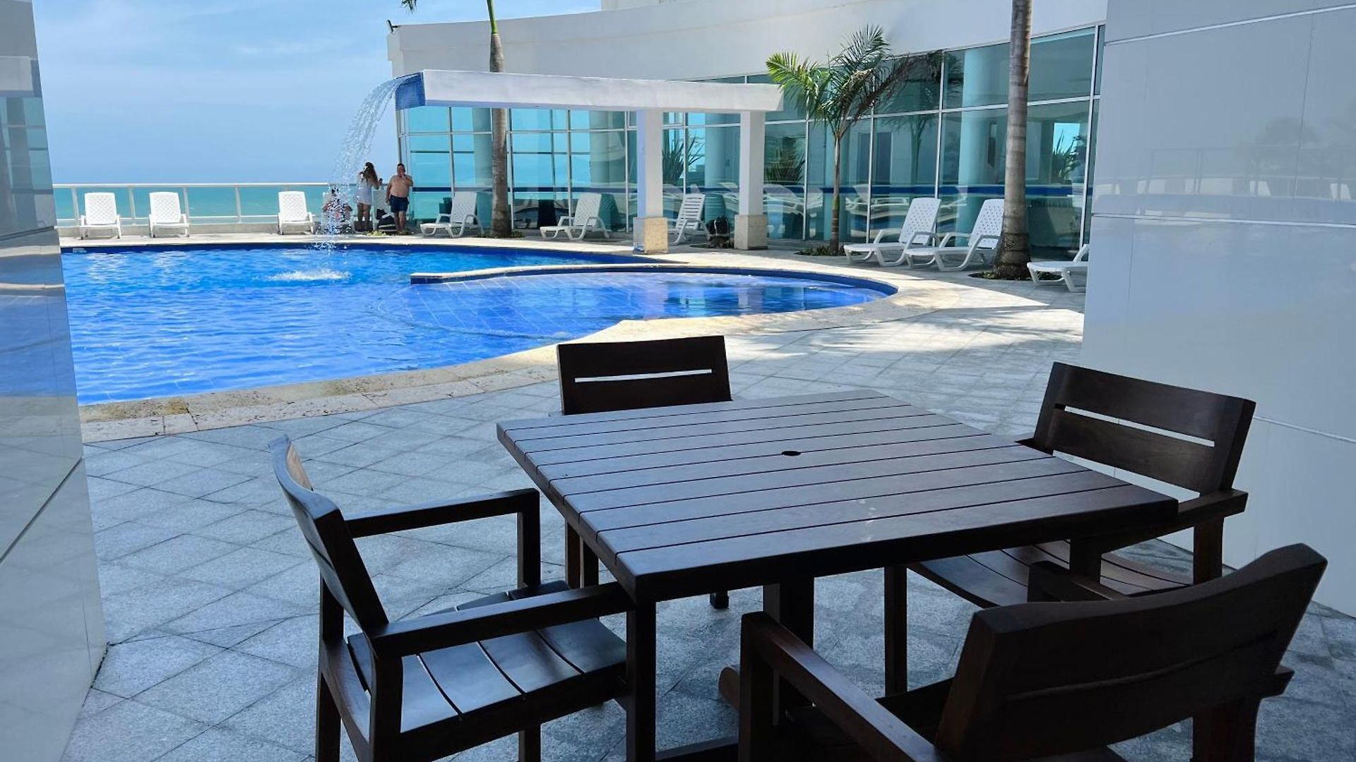 Espectacular Bocagrande, Frente Al Mar, Con Piscina Apartment